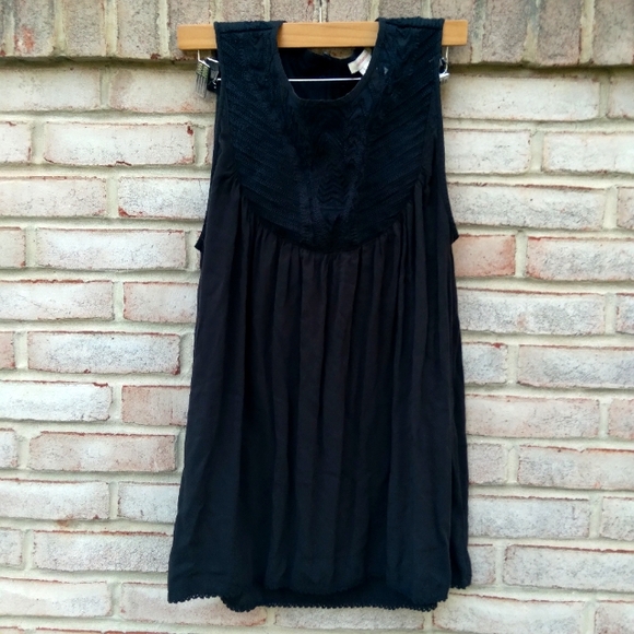 Sundance | flowy black sleeveless tank size large - Picture 1 of 8